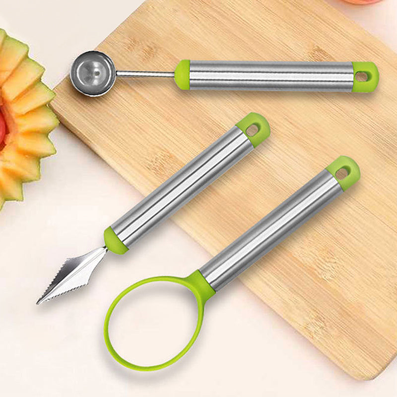 Gluschwein - 3-teiliges Set zum Ausgraben von Obst