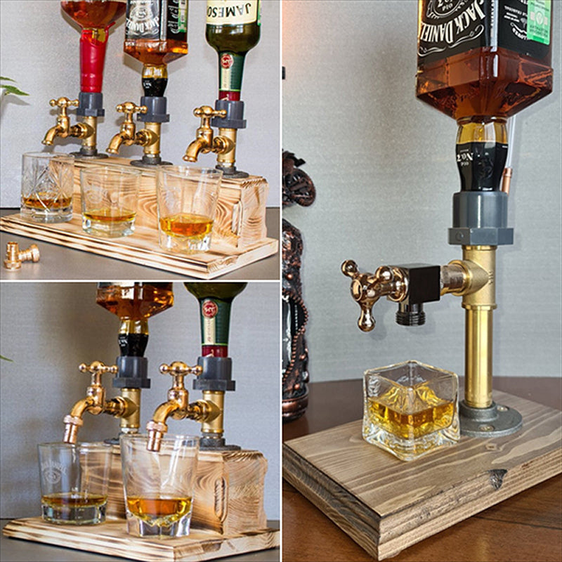 Gluschwein - Spirituosen-Whisky-Holzspender