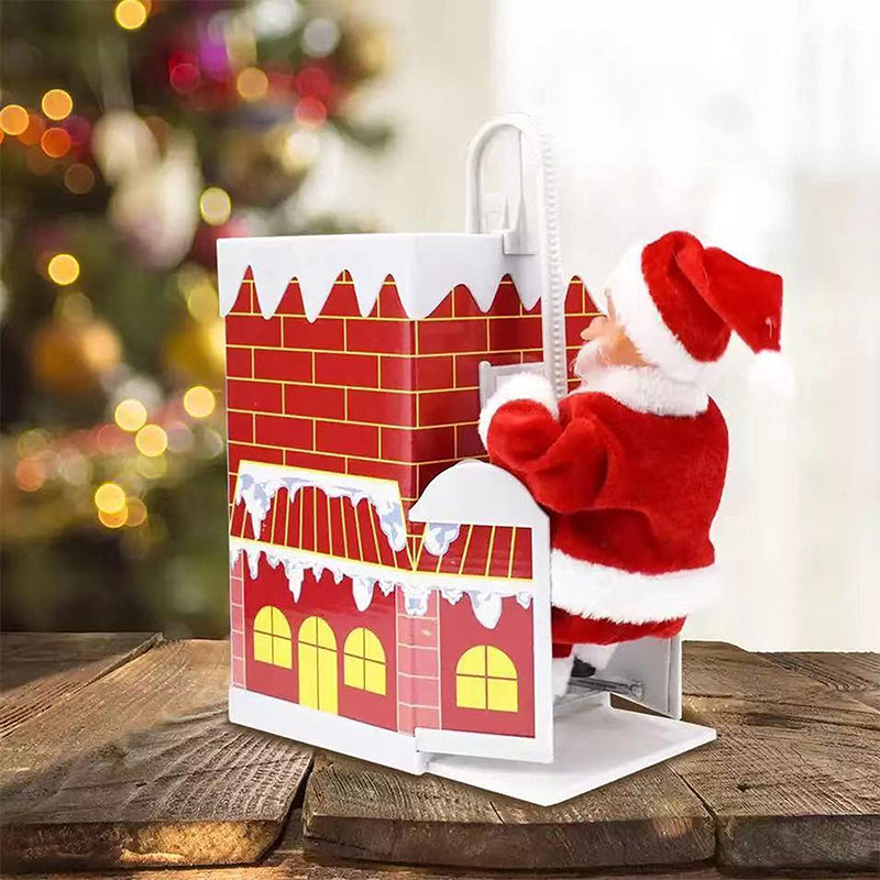 Gluschwein - Elektrisches kletterndes Weihnachtsmann-Spielzeug