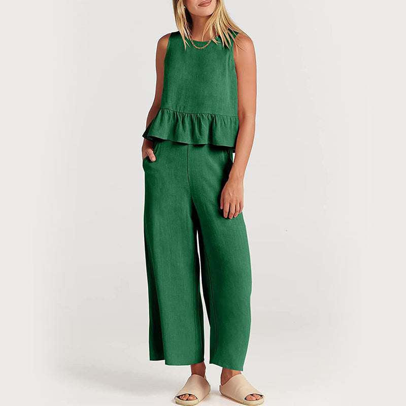 Gluschwein - Zweiteilige Sommer-Outfits – Lounge-Set mit Taschen