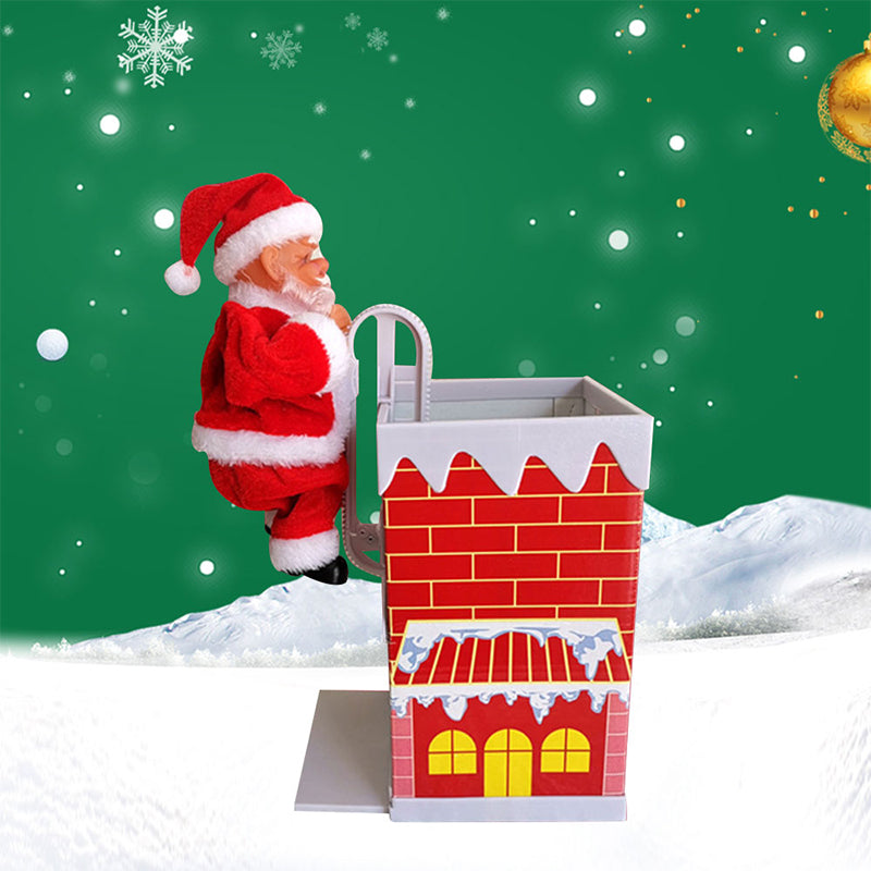 Gluschwein - Elektrisches kletterndes Weihnachtsmann-Spielzeug