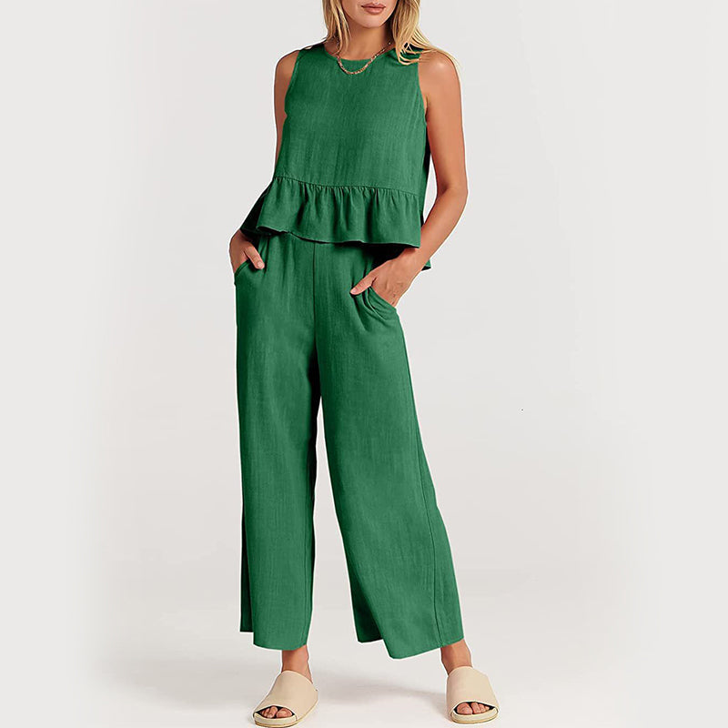 Gluschwein - Zweiteilige Sommer-Outfits – Lounge-Set mit Taschen