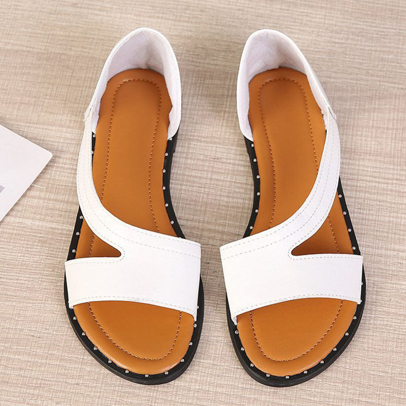Gluschwein - Einzeilige Sandalen mit Fischmaul