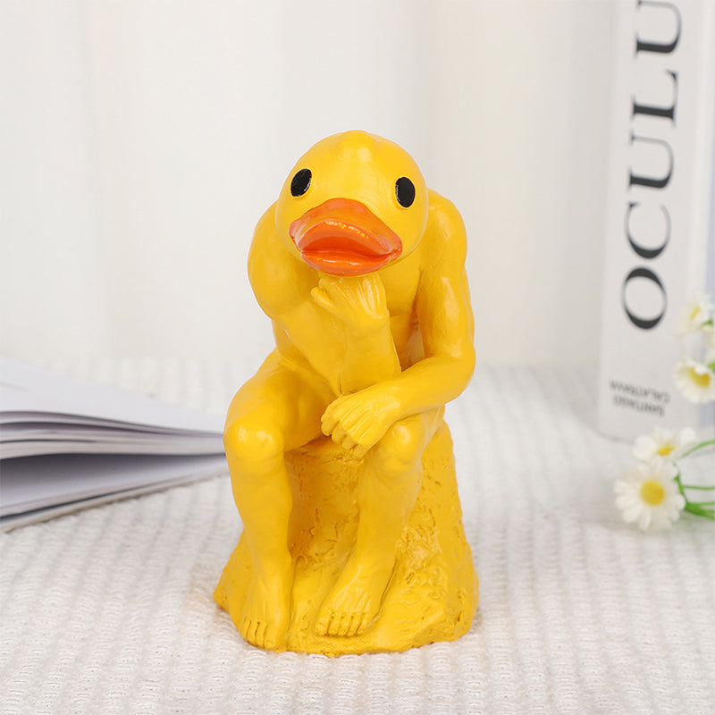 Gluschwein - Neue Lustige Denker Mittelfinger Ente
