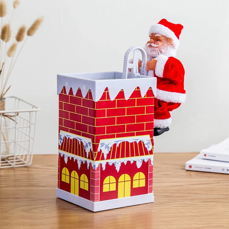 Gluschwein - Elektrisches kletterndes Weihnachtsmann-Spielzeug