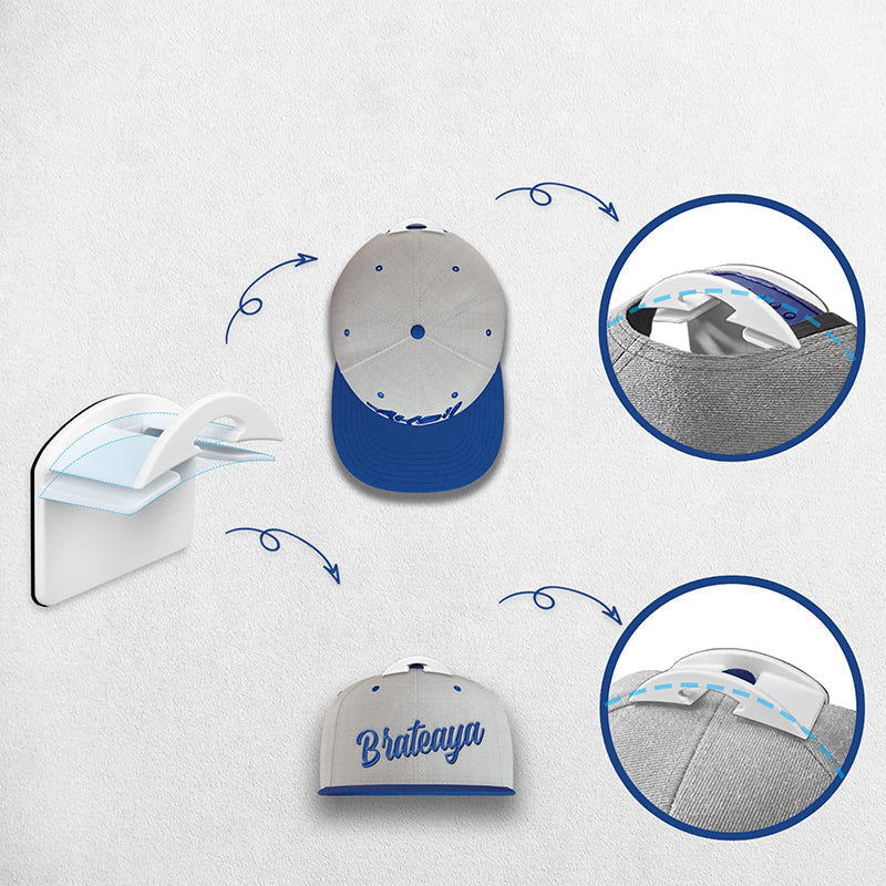 Gluschwein - Baseballhut-Halter für die Wand
