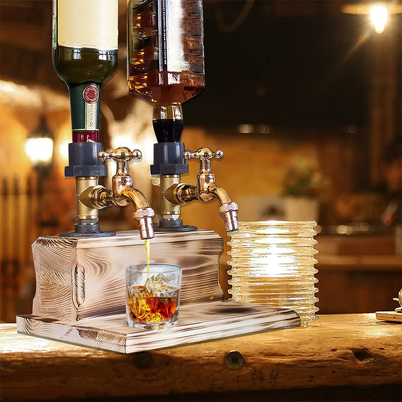 Gluschwein - Spirituosen-Whisky-Holzspender