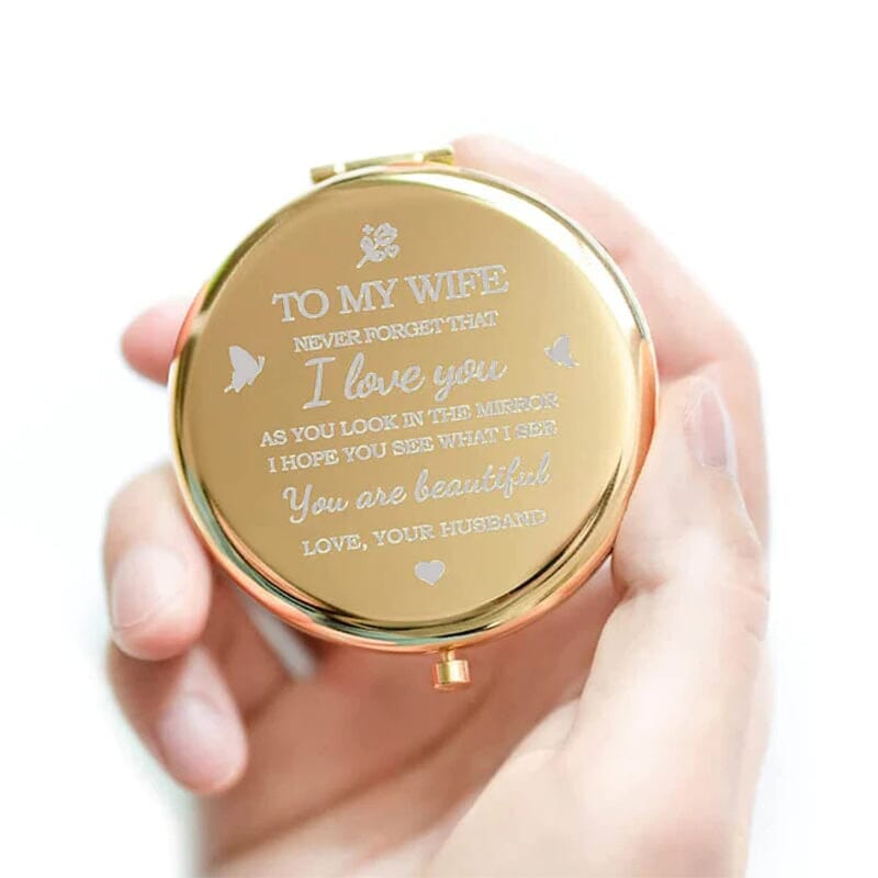 Gluschwein - I Love You Compact Mirror