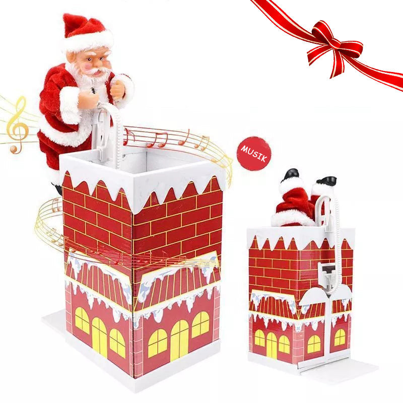 Gluschwein - Elektrisches kletterndes Weihnachtsmann-Spielzeug