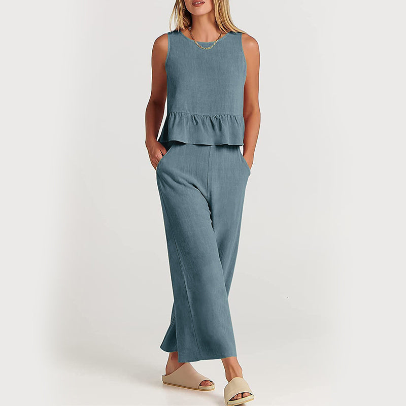 Gluschwein - Zweiteilige Sommer-Outfits – Lounge-Set mit Taschen