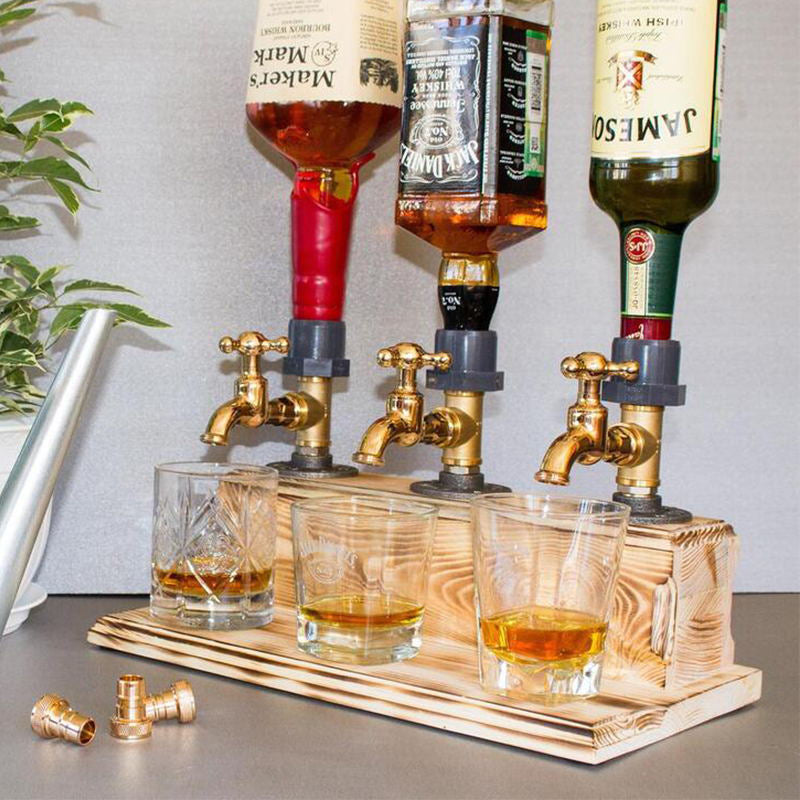 Gluschwein - Spirituosen-Whisky-Holzspender