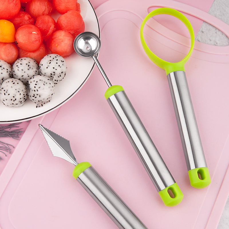Gluschwein - 3-teiliges Set zum Ausgraben von Obst