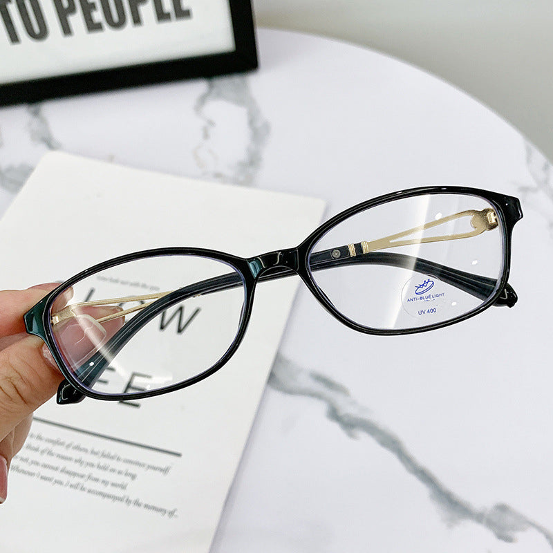Gluschwein - Anti-Blaulicht-Brille für Menschen mittleren und höheren Alters Schwarz