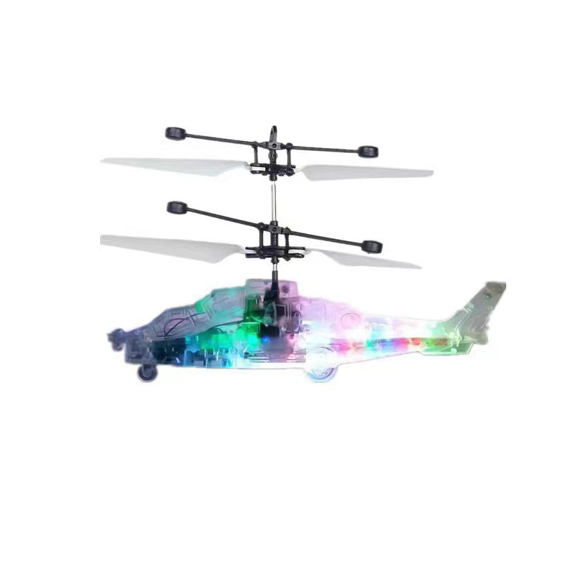 Gluschwein - Transparentes Induktionshubschrauberspielzeug NO remote control