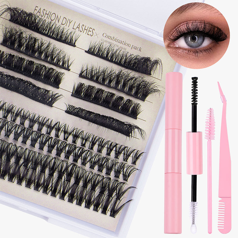 Gluschwein - DIY gepfropfte Wimpern