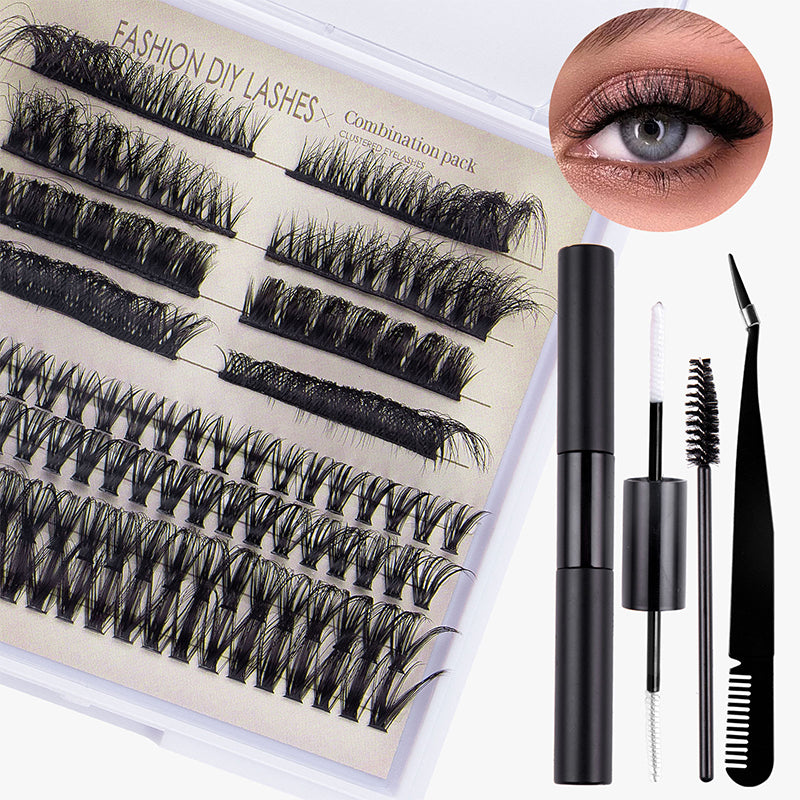 Gluschwein - DIY gepfropfte Wimpern