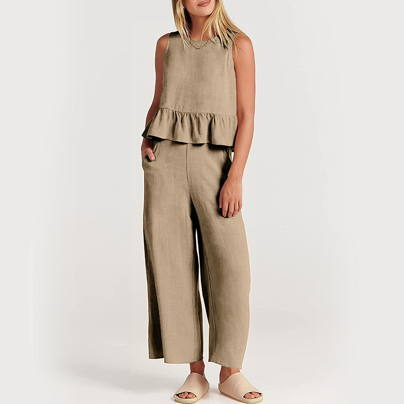 Gluschwein - Zweiteilige Sommer-Outfits – Lounge-Set mit Taschen