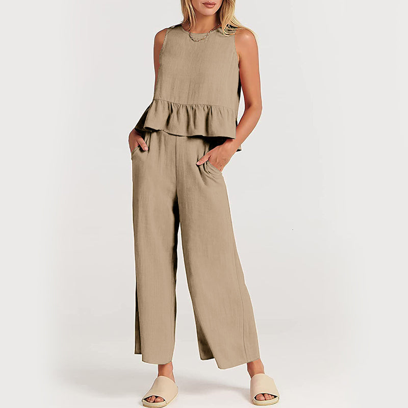 Gluschwein - Zweiteilige Sommer-Outfits – Lounge-Set mit Taschen