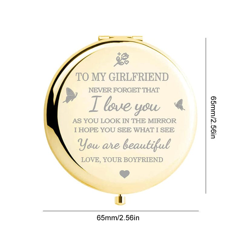 Gluschwein - I Love You Compact Mirror