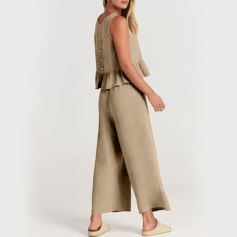 Gluschwein - Zweiteilige Sommer-Outfits – Lounge-Set mit Taschen