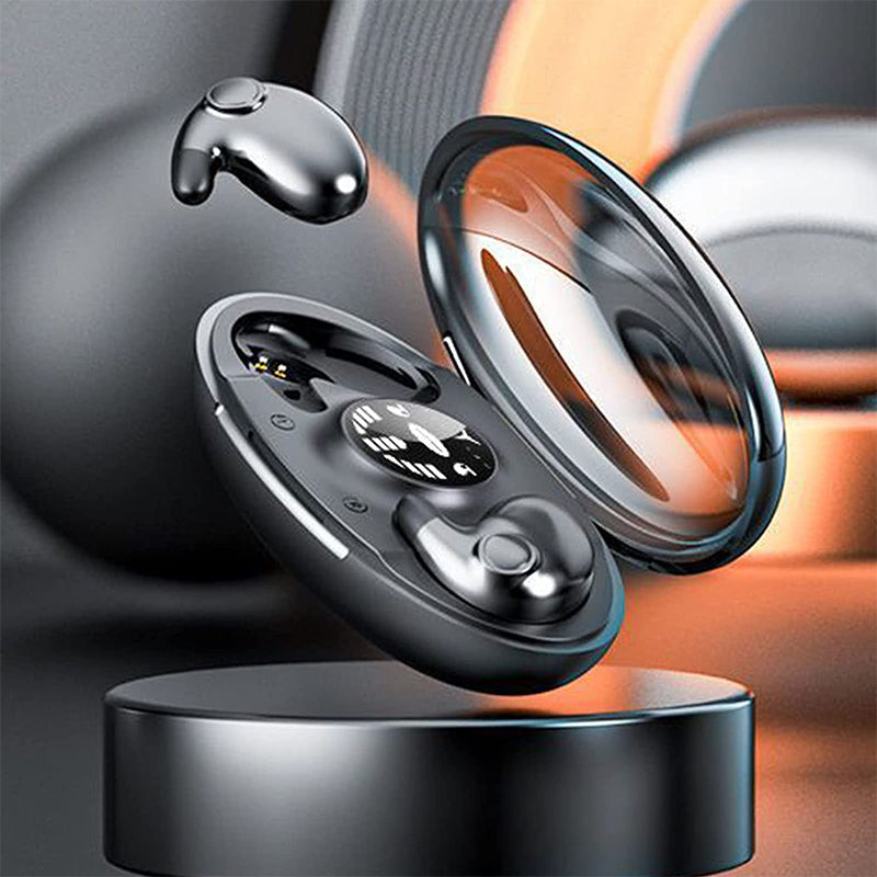 Gluschwein - Invisible Sleep Wireless-Kopfhörer Ipx5 Wasserdicht Schwarz