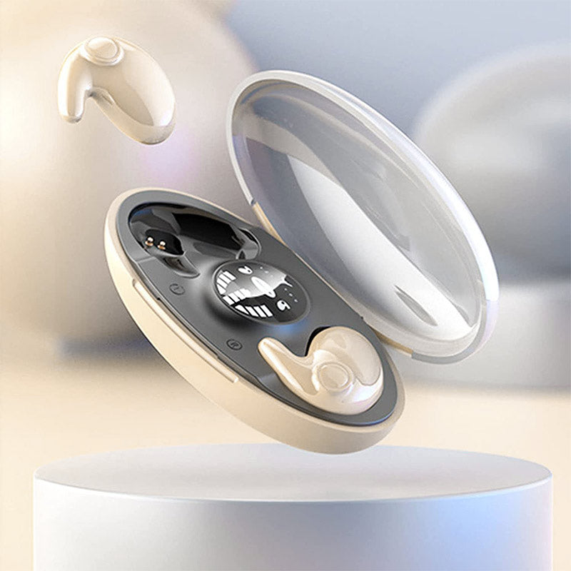 Gluschwein - Invisible Sleep Wireless-Kopfhörer Ipx5 Wasserdicht Beige