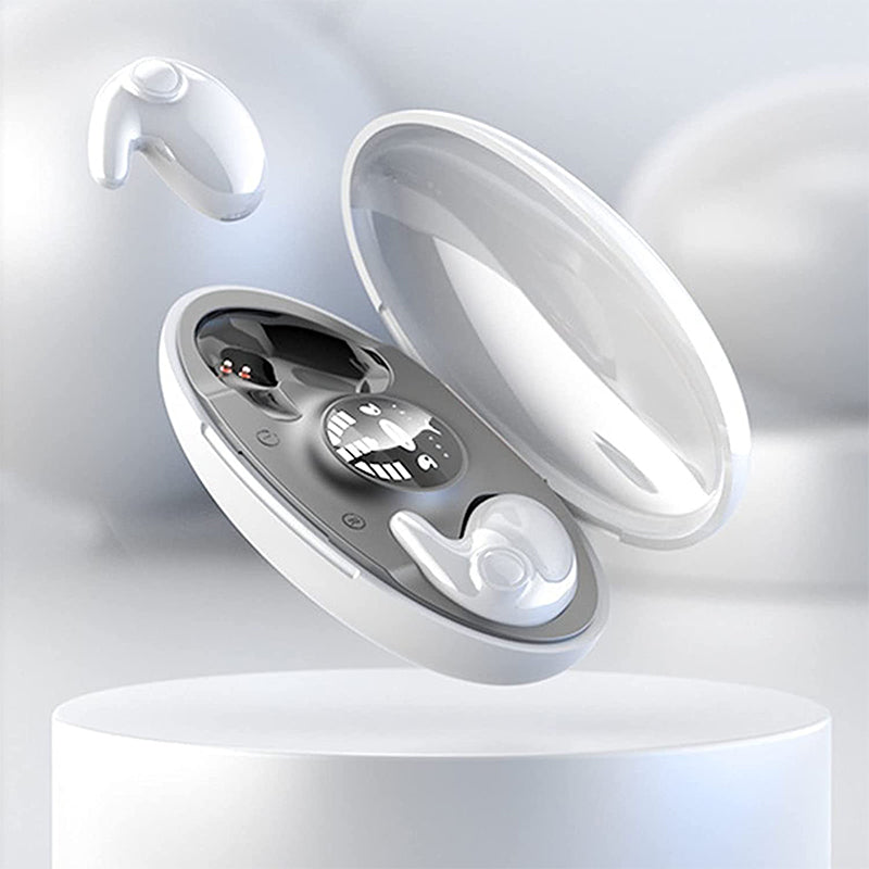 Gluschwein - Invisible Sleep Wireless-Kopfhörer Ipx5 Wasserdicht Weiss