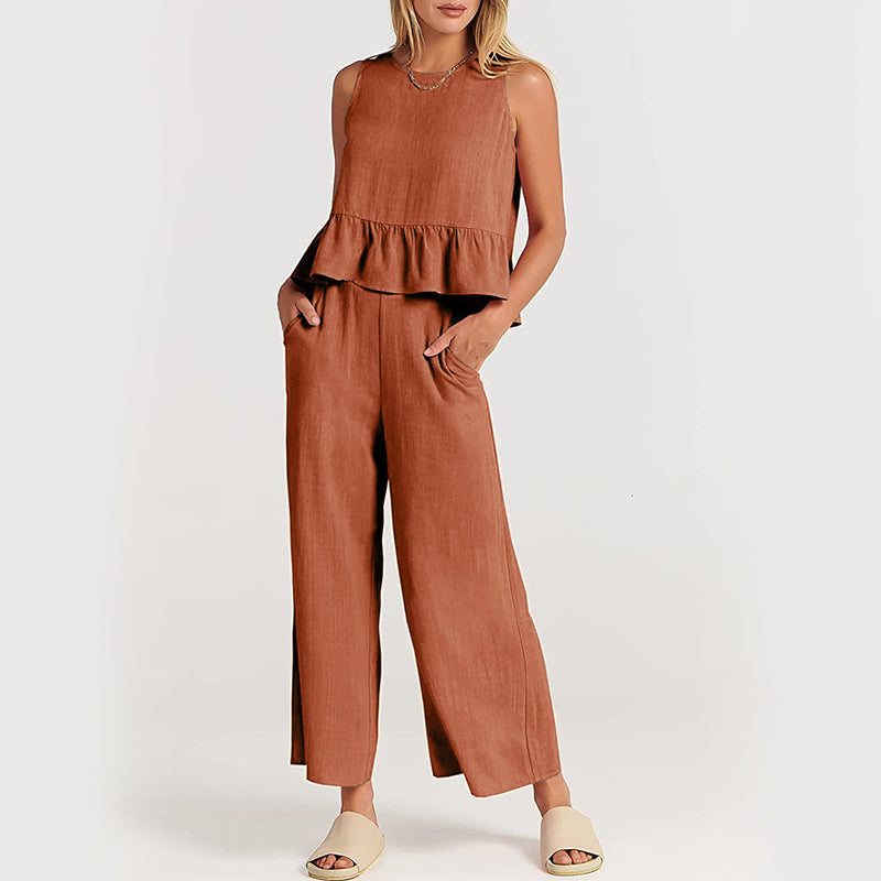 Gluschwein - Zweiteilige Sommer-Outfits – Lounge-Set mit Taschen