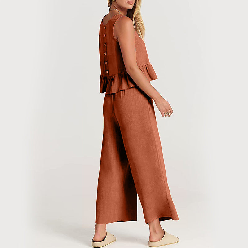 Gluschwein - Zweiteilige Sommer-Outfits – Lounge-Set mit Taschen