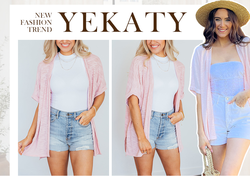 Sommer-Sonderangebot: 49 % Rabatt!🏳️🌈Neue, stylische, fließende Kurzarm-Strickjacke (Modelljahr 2026)