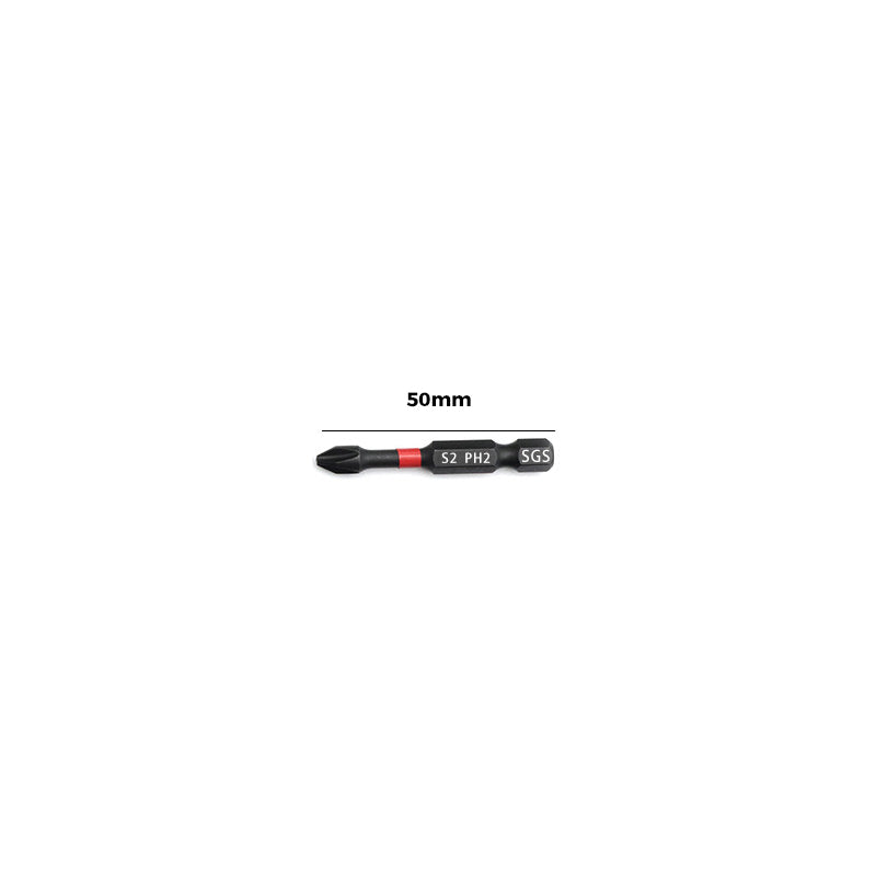 Gluschwein - PH2 Magnetisches Schraubendreher-Bit-Set 10 SGS6350(50mm)