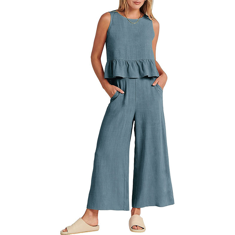 Gluschwein - Zweiteilige Sommer-Outfits – Lounge-Set mit Taschen