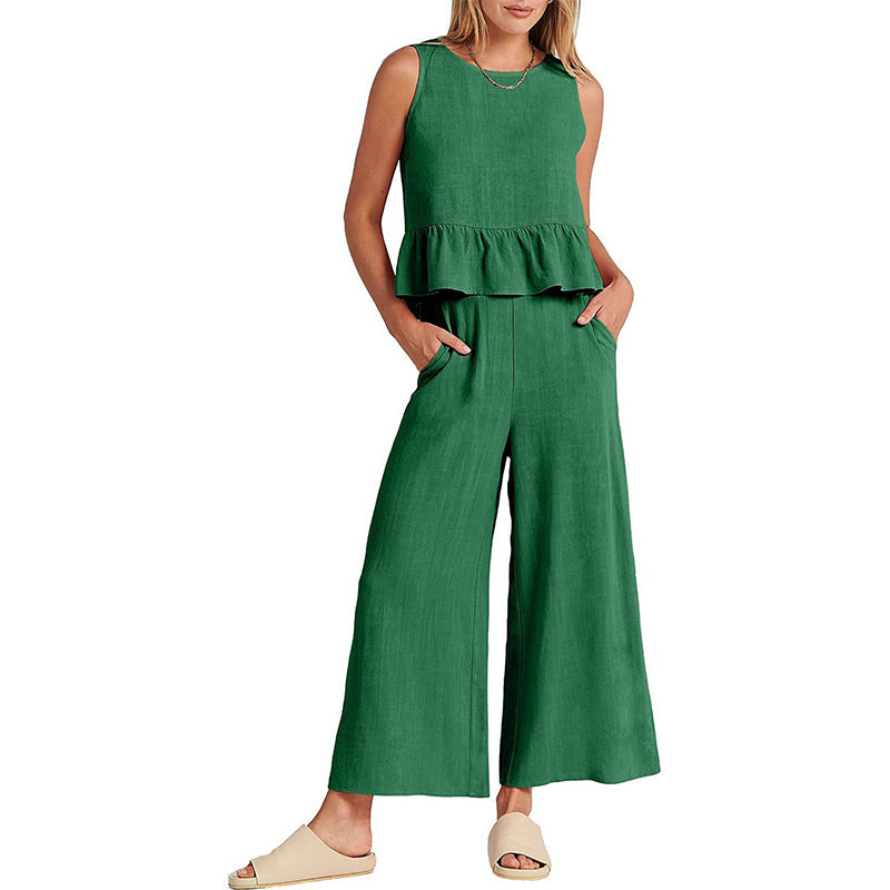 Gluschwein - Zweiteilige Sommer-Outfits – Lounge-Set mit Taschen