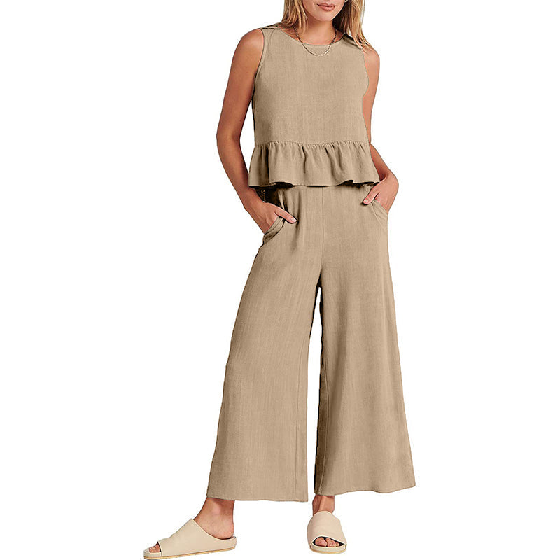 Gluschwein - Zweiteilige Sommer-Outfits – Lounge-Set mit Taschen