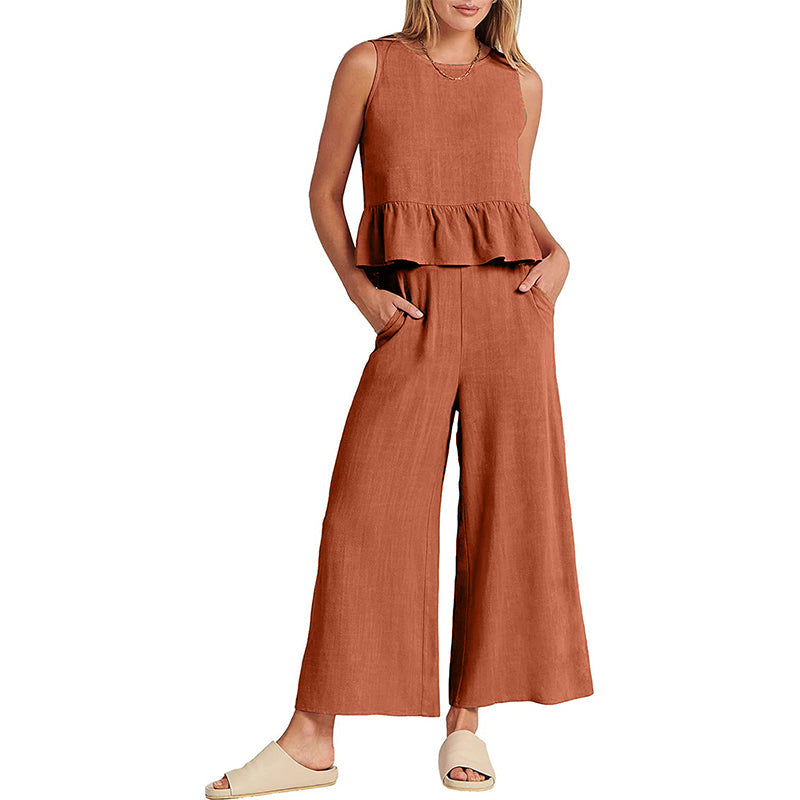 Gluschwein - Zweiteilige Sommer-Outfits – Lounge-Set mit Taschen