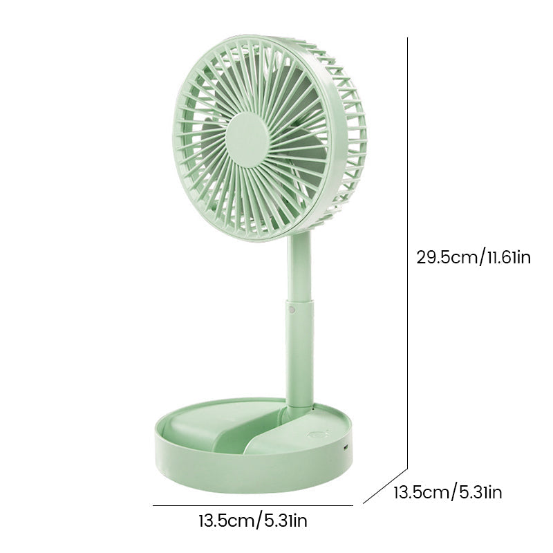 Gluschwein - Mini-Lüfter mit faltbarem Teleskop-Handyhalter