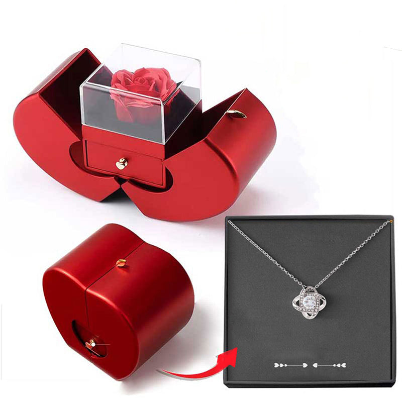 Gluschwein - Forever Rose Herzbox
