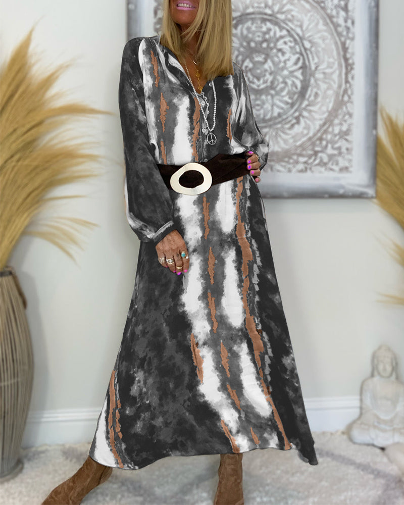 Gluschwein - Roxanna - Modisch bedrucktes Kleid