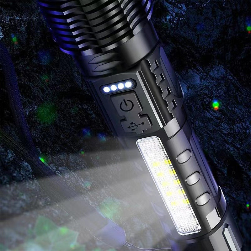 Gluschwein - Langstrecken-Weißlaser-Ultra-Helle Taschenlampe