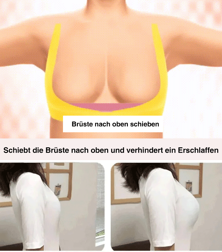 Gluschwein - Raffender und stützender BH mit Schnalle vorne