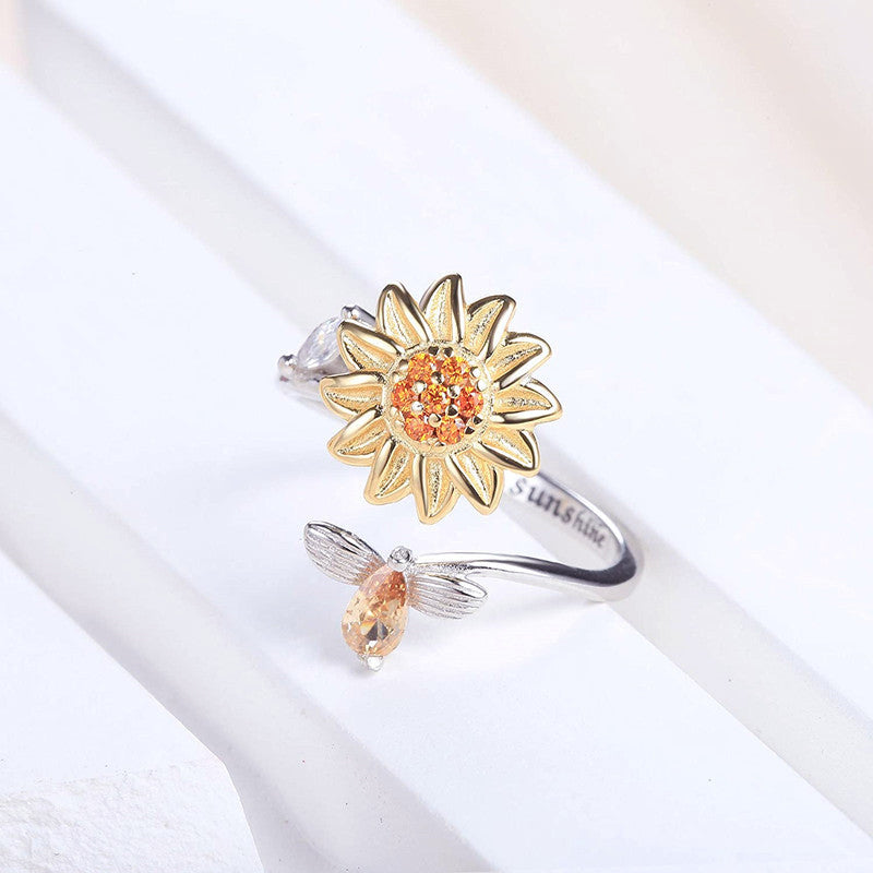 Gluschwein - Rotierender Sonnenblume-Ring