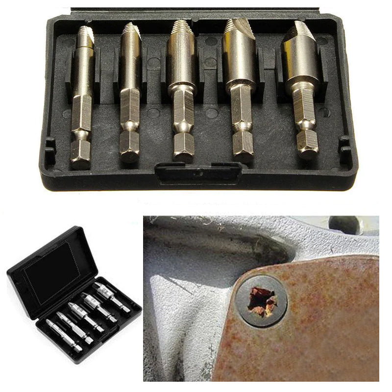Gluschwein - Beschädigter Schraubenausdreher, 5er-Set