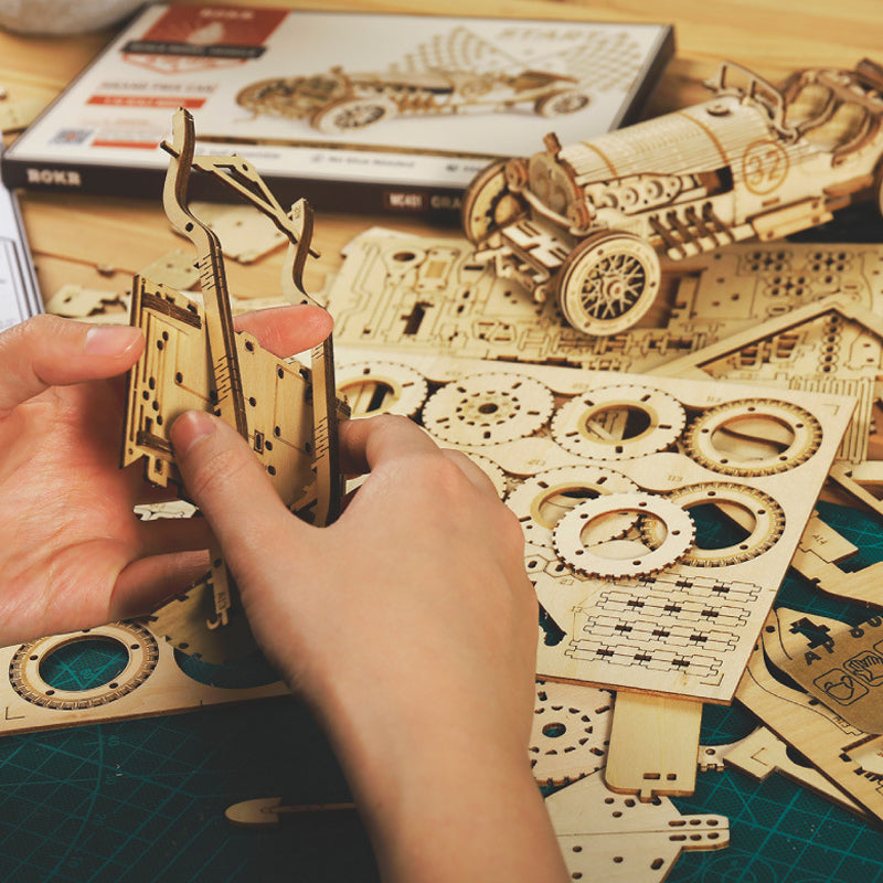 Gluschwein - Dreidimensionales Puzzle Straßenkreuzer