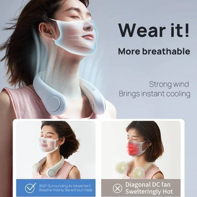 Gluschwein - Neuer tragbarer Halsventilator
