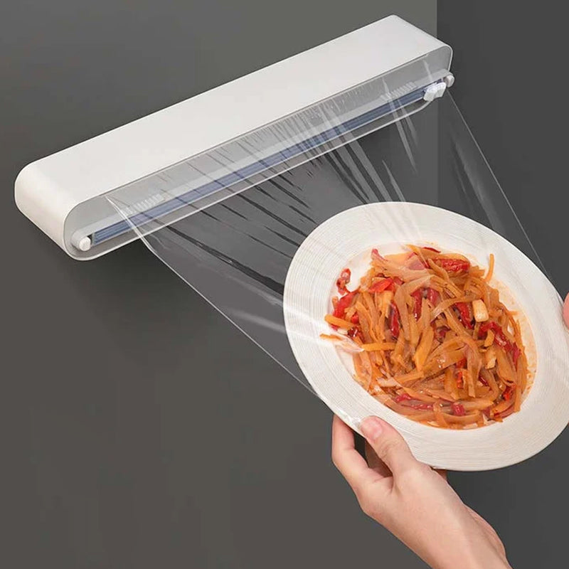 Gluschwein - Plastikfolienspender mit Schneidevorrichtung