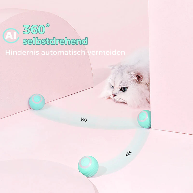Gluschwein - Intelligenter Elektrischer Selbstrollender Katzenspielzeugball