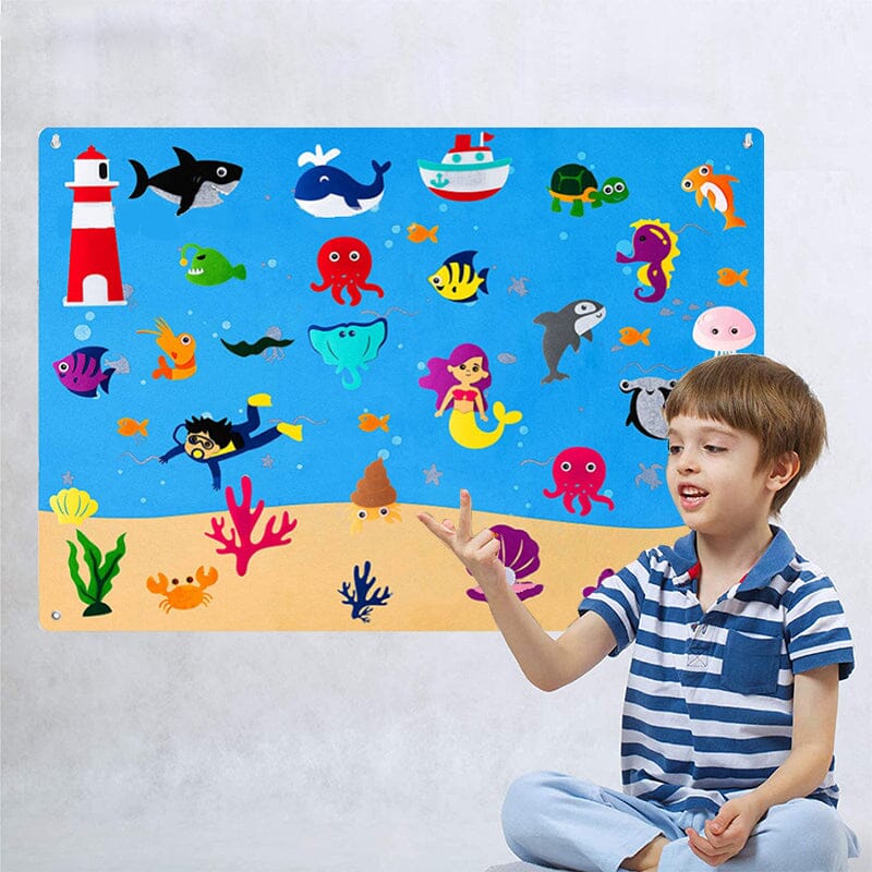 Graphiques en flanelle pour enfants