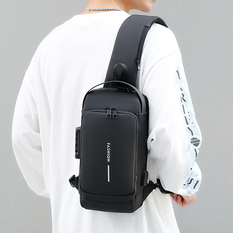 Gluschwein - Lässige Multifunktionale Diebstahlsichere Brusttasche für Herren