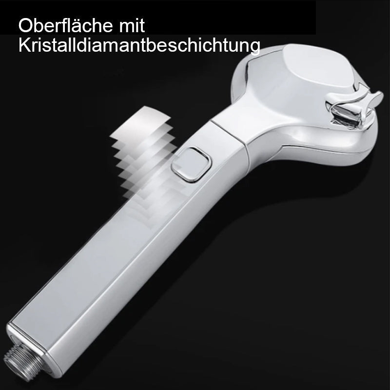 Gluschwein - Duschkopf mit vier Geschwindigkeiten
