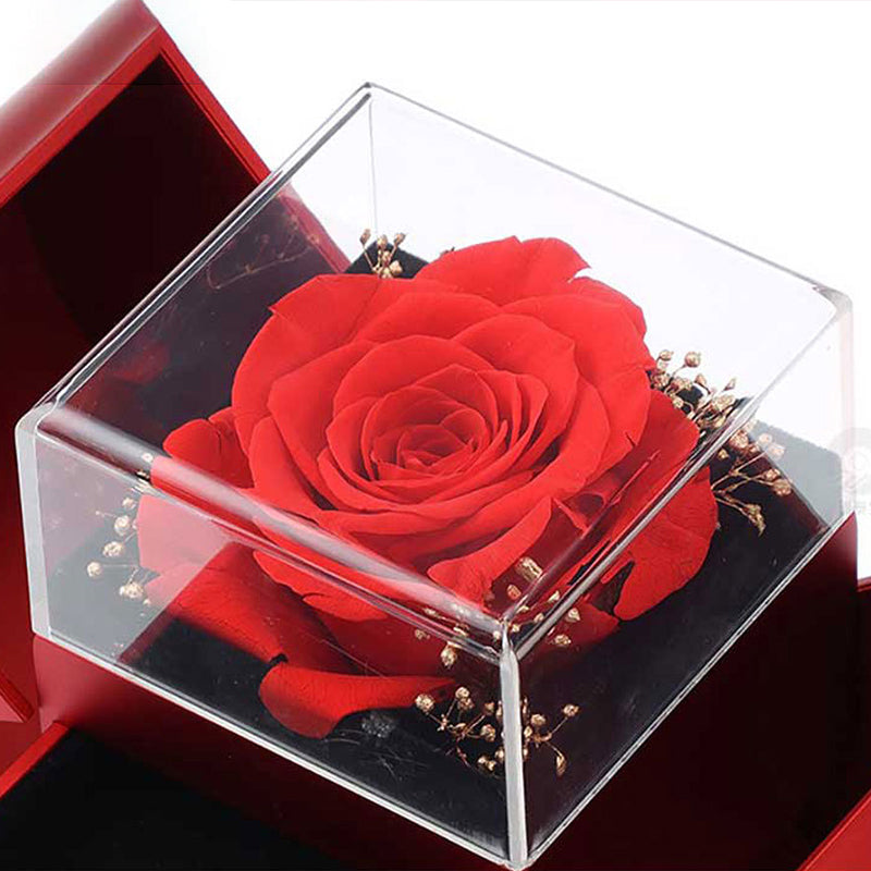 Gluschwein - Forever Rose Herzbox